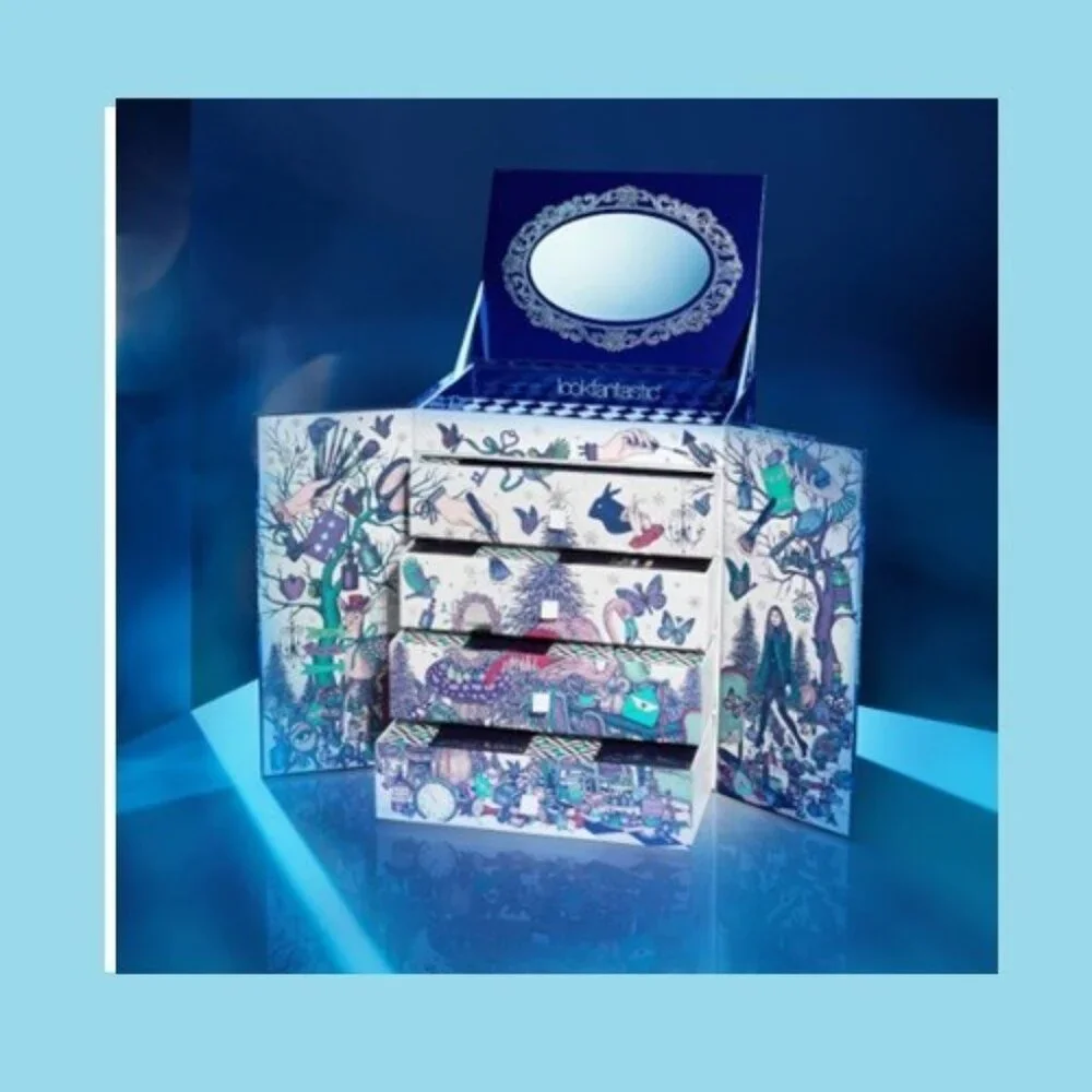 Lookfantastic® Beauty in Wonderland Case, Drawers & Mirror (Box Only/No Beauty)